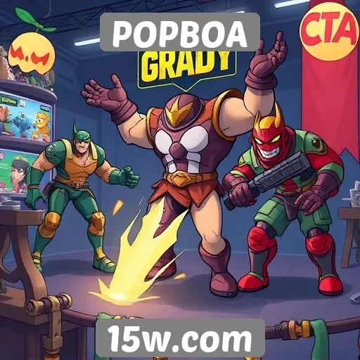 Receita dos jogos na plataforma POPBOA